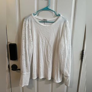 Lace Long Sleeve Top